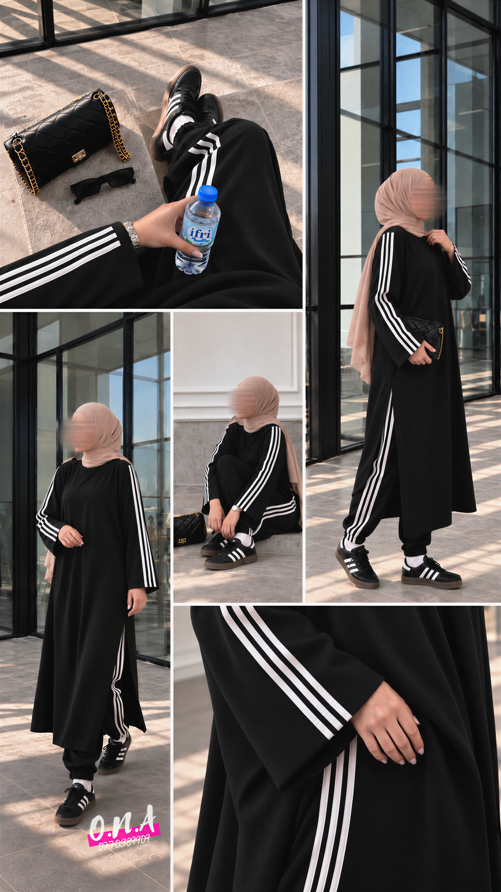ELIYA SPORT — Ensemble en crêpe Safri