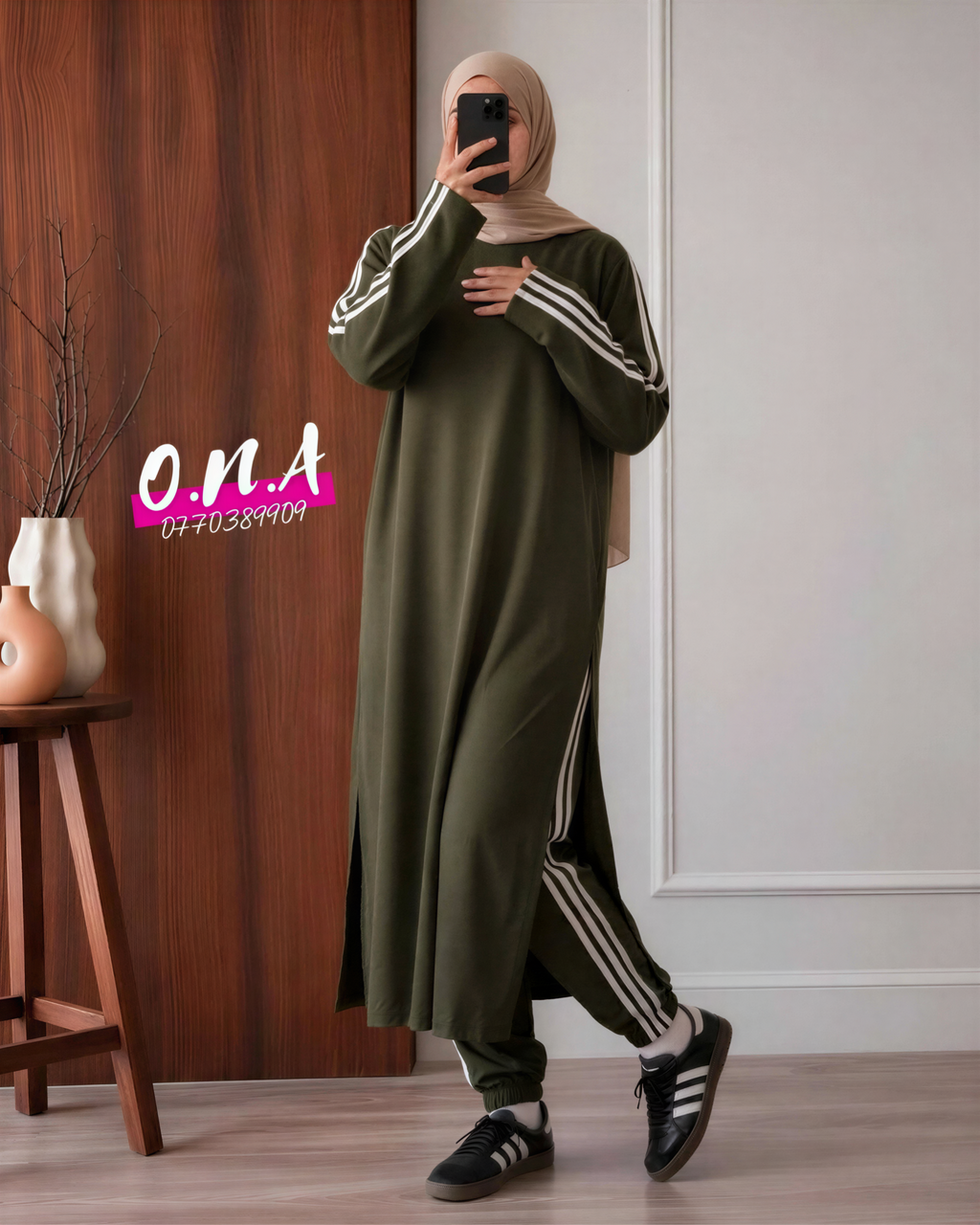 ELIYA SPORT — Ensemble en crêpe Safri