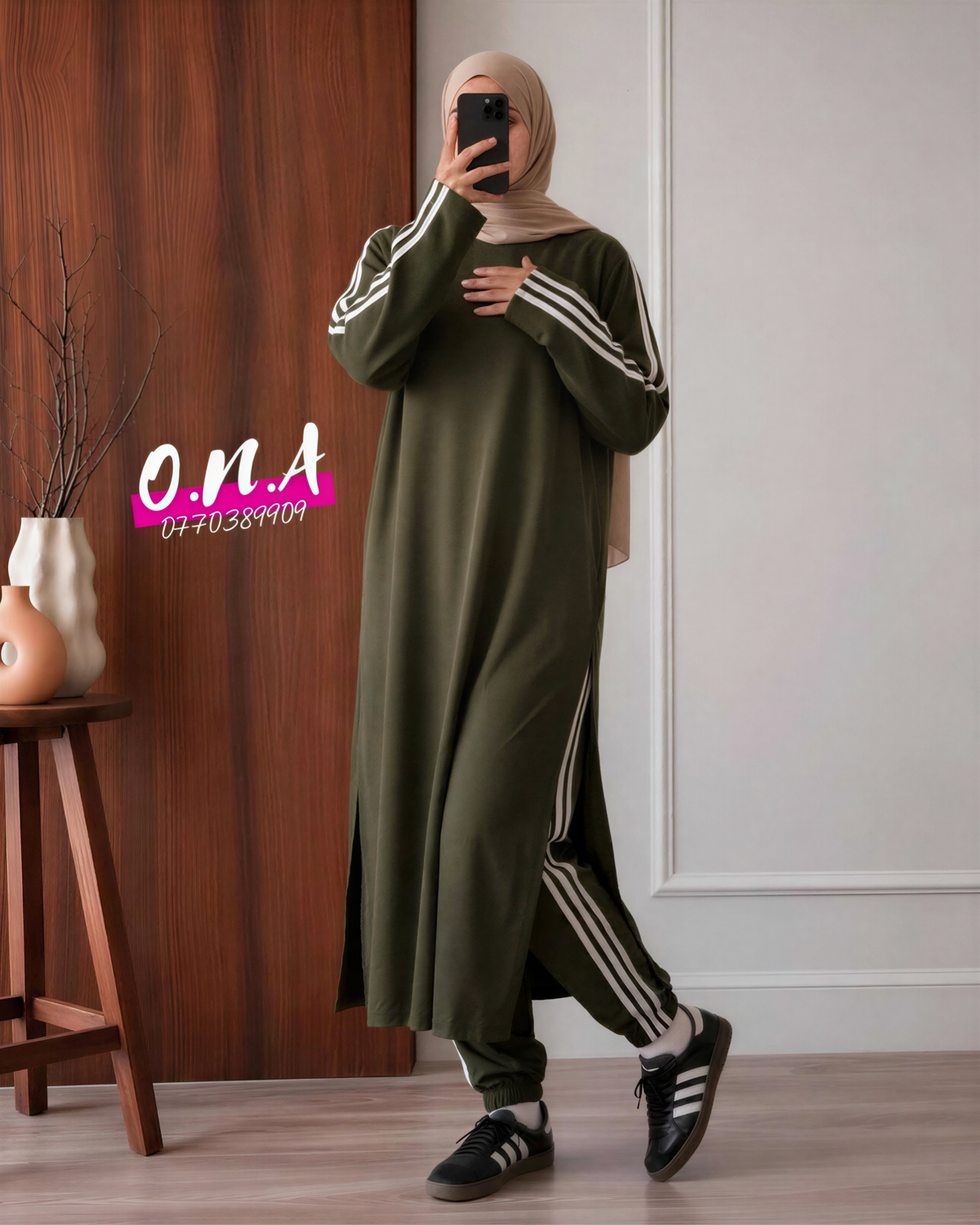 ELIYA SPORT — Ensemble en crêpe Safri