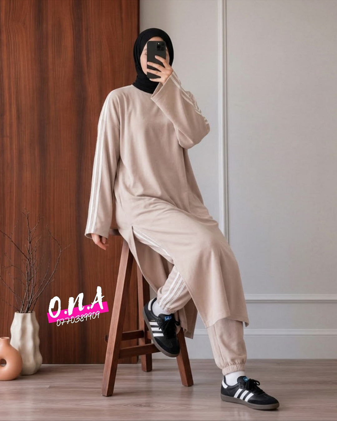 ELIYA SPORT — Ensemble en crêpe Safri