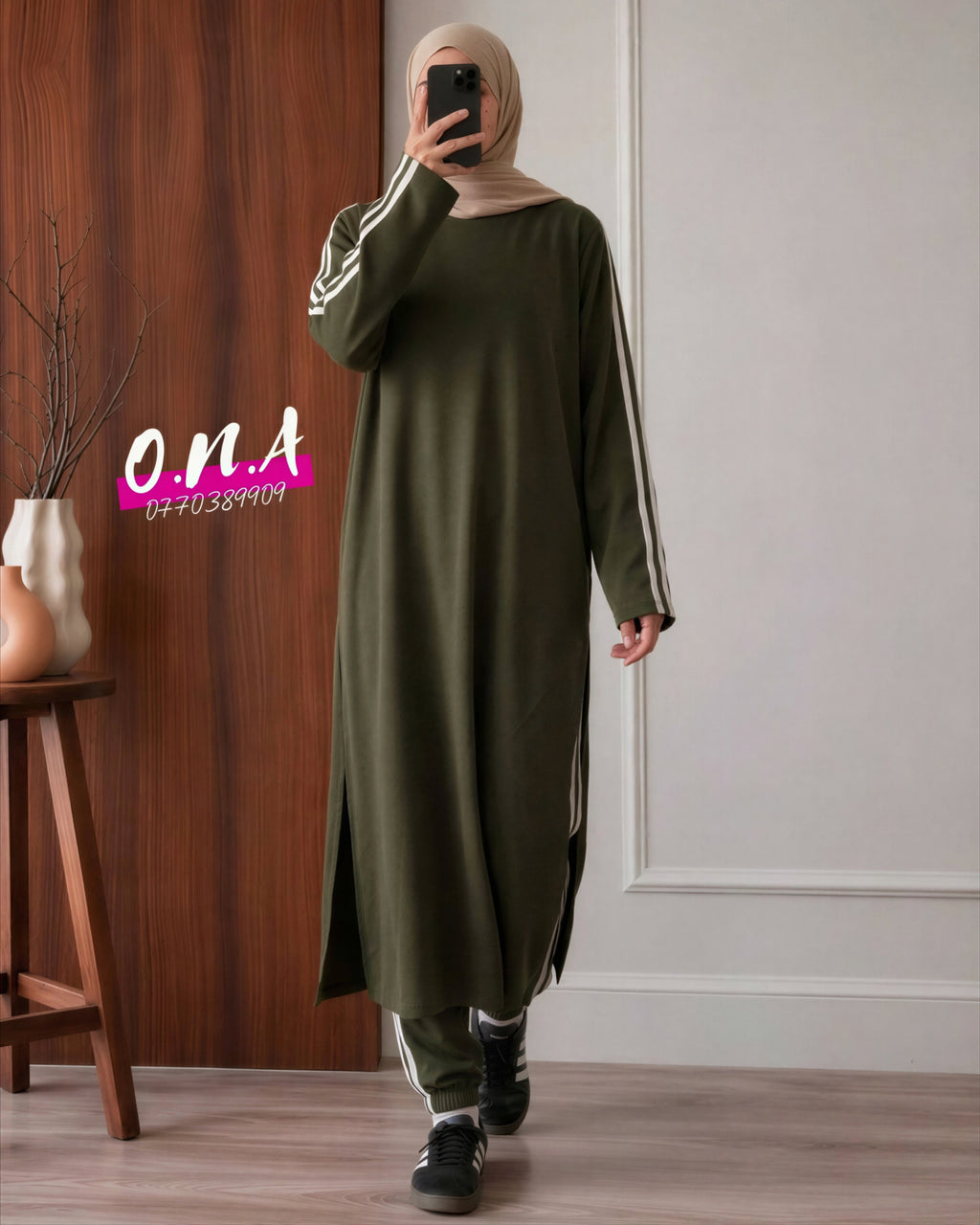 ELIYA SPORT — Ensemble en crêpe Safri