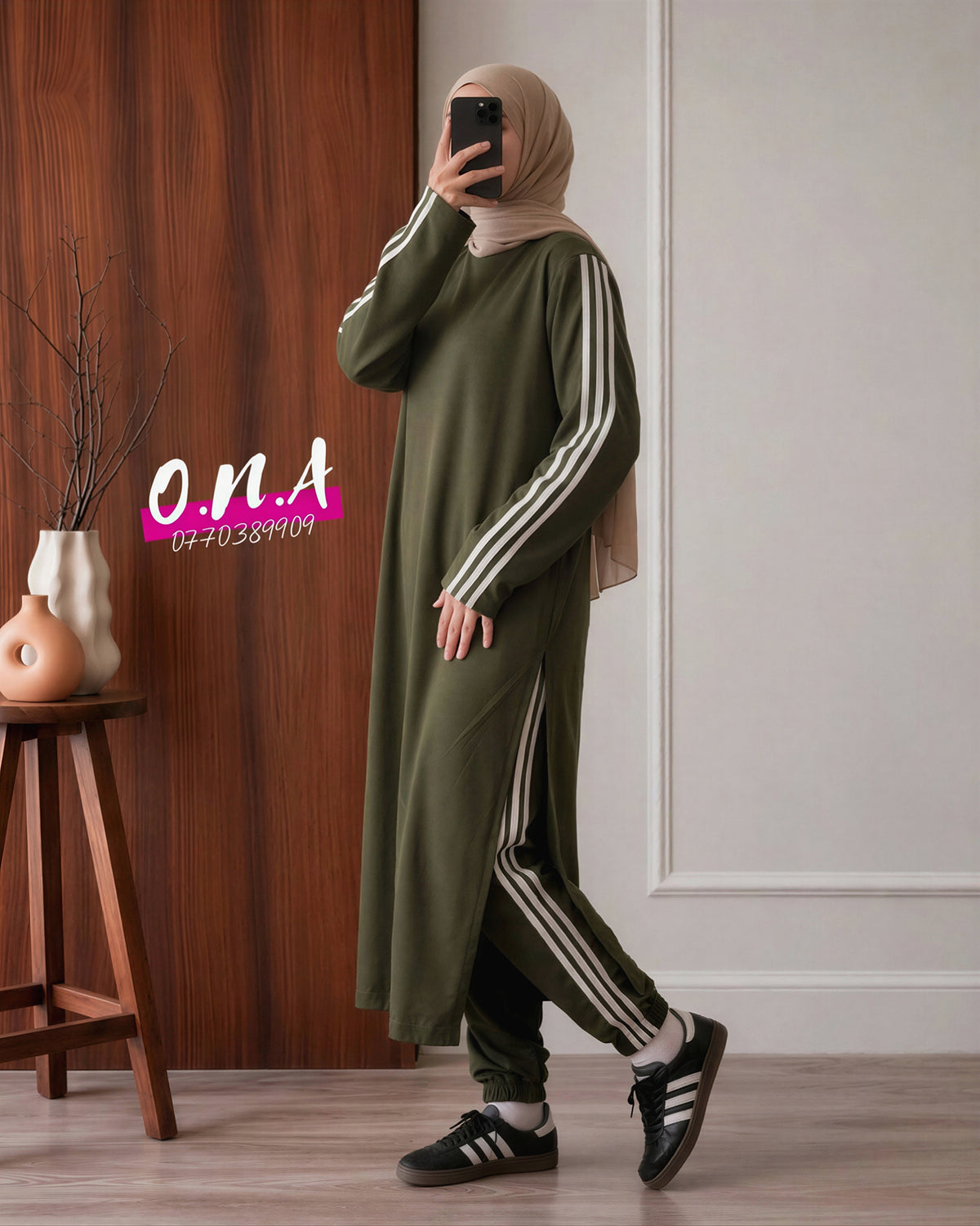 ELIYA SPORT — Ensemble en crêpe Safri