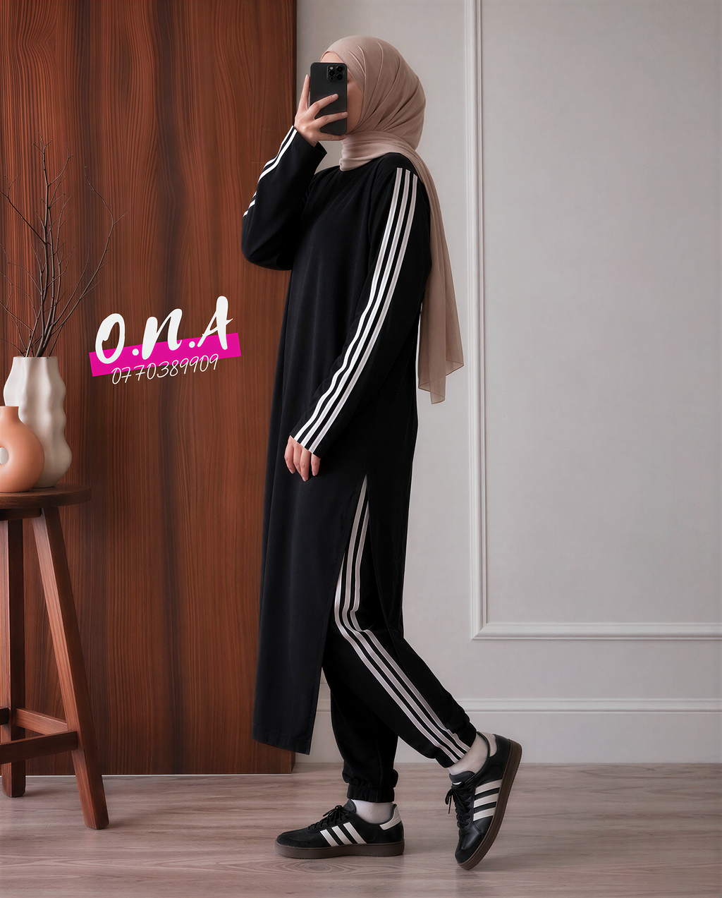 ELIYA SPORT — Ensemble en crêpe Safri