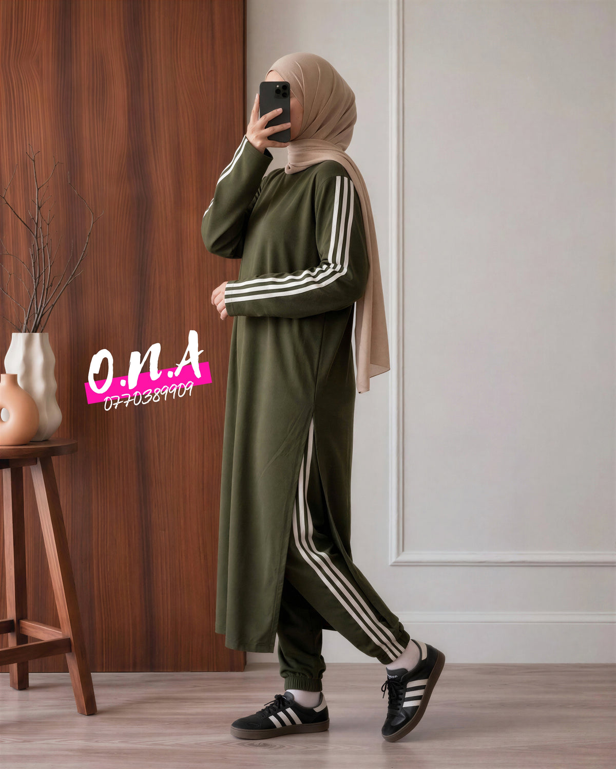ELIYA SPORT — Ensemble en crêpe Safri